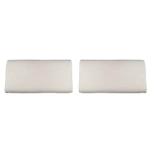 Neck Support Cervical 2 Piece Memory Foam Pillow - 24x13x 3.5 Inch