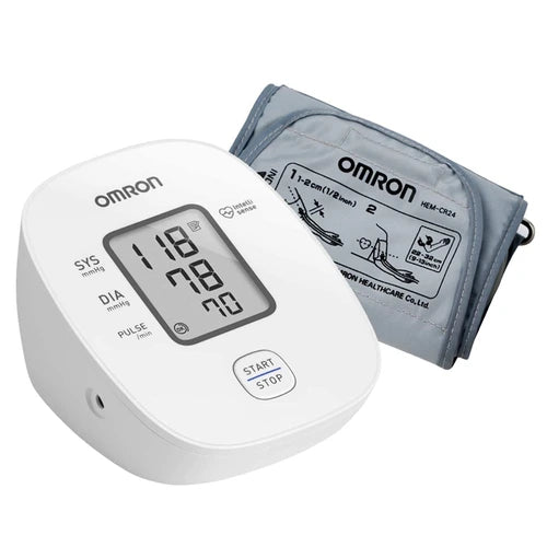 Omron 7121J BP Monitor with Hypertension Indicator (3 Year Warranty)