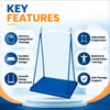 sensory therapy platform swing for children rehabilitation and occupational therapy use