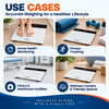 digital weighing scale for home, clinics and wellness centres with LED display uses