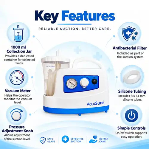 accuSure manual suction machine