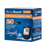 accuSure simple 50 blood glucose