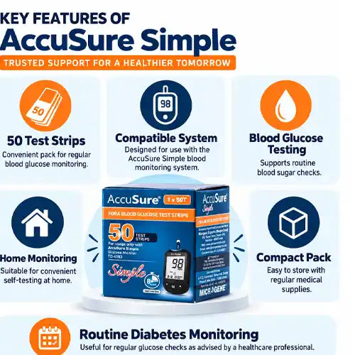 accuSure simple 50 blood glucose