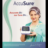AccuSure AS automatic blood pressure monitor promotional image