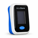 accusure fingertip pulse oximeter with compact digital display for spo2 and pulse rate monitoring