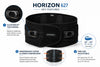 Aspen Horizon 627 key features including SlickTrack tightening and adjustable compression