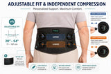 Aspen OTS 642 adjustable fit with independent upper and lower compression