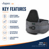 aspen ots lso 648 spinal brace key features with structured back support slicktrack 4:1 system independent compression and adjustable fit