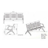 Stainless Steel Bench Delux Quality