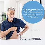 Beurer BM 96 Cardio ECG stick used on the chest for ECG recording