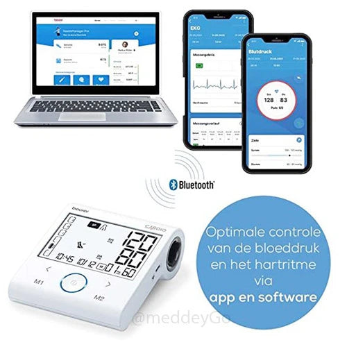 Beurer BM 96 Upper Arm BPM with ECG Stick (BT)