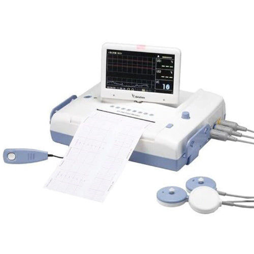 Bbstos BT350 fetal monitor ctg machine with 7 inch Screen led light source meddey 