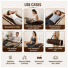 ceratonic massage mattress use cases for home relaxation work from home comfort senior wellness post workout recovery and travel