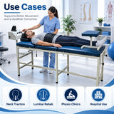 cervical and lumbar digital traction use cases for neck traction, lumbar rehabilitation, physiotherapy clinics and hospital therapy