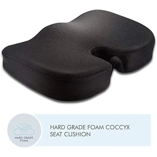 Coccyx Seat Cushion Memory Foam for Tailbone Pain Relief