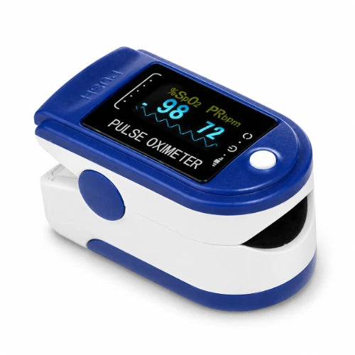 contec cms50d oled fingertip pulse oximeter with digital spo2 and pulse rate display for quick oxygen saturation checks