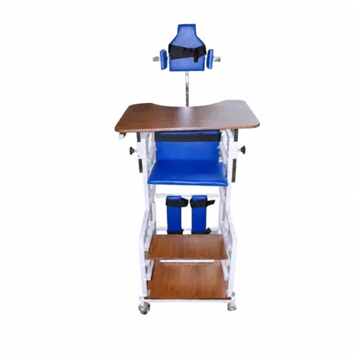 cp chair with standing frame for children up to 4 ft height with adjustable seating support