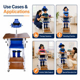 cp chair with standing frame use cases for therapy sessions standing practice activity table support and special education use