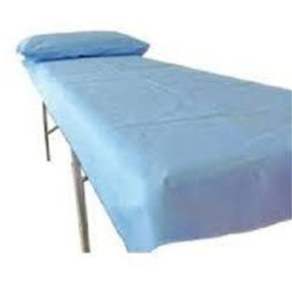 Sterile disposable bed sheet pack of 20 medium 100cm by 100cm in medical pouch