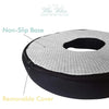 Donut tailbone pillow for postpartum sitting comfort