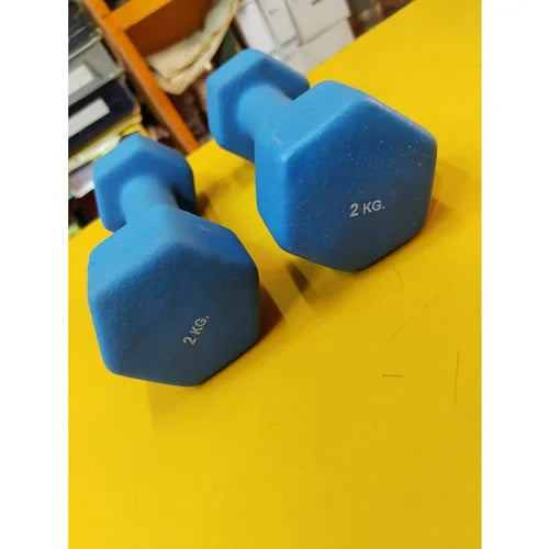 Vinyl Dumbell (Pack of 1,2,3Kg)