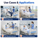 electric icu bed use cases for critical care hospital wards post operative recovery and patient monitoring