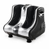 electric leg and foot massager with dual foot chambers and ergonomic design for feet and ankle relaxation