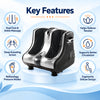 electric leg and foot massager use cases for daily foot relaxation, after-work recovery, senior comfort care and home wellness routines