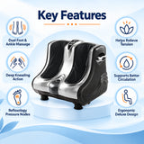 electric leg and foot massager use cases for daily foot relaxation, after-work recovery, senior comfort care and home wellness routines