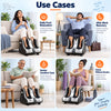 electric leg and foot massager use cases for daily foot relaxation, after-work recovery, senior comfort care and home wellness routines