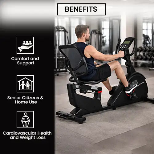CEB 77 R recumbent bike benefits