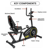 CEB 70 R recumbent bike key components