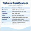 foam blocks with tunnel technical specifications with high-density foam, pvc cover, steps, tunnel and ramp for occupational therapy and pediatric rehabilitation