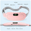 Menstrual heating pad buttons, display and charging port