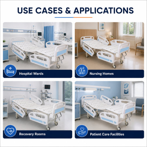 mechanical hospital bed use cases for hospital wards nursing homes recovery rooms and patient care facilities
