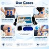 medansh 4 channel tens machine lcd non-invasive low-risk nerve stimulation reduce pain with 1 year warranty key features showing 4 independent channels, support for up to 8 electrode pads, lcd display, independent intensity control, multiple therapy modes and 0–99 minute timer