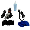 Medansh 4 channel TENS unit with electrode pads and lead wires
