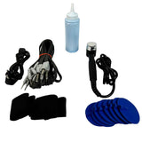 Medansh 4 channel TENS unit with electrode pads and lead wires
