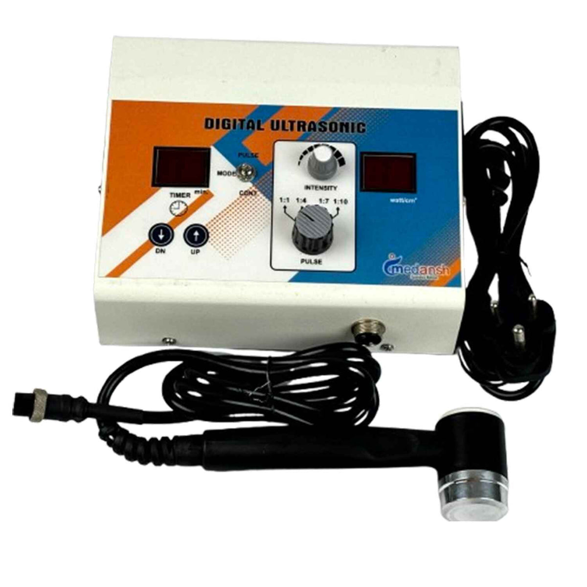Medansh Portable Digital Ultrasonic Machine – main product image, 1-year warranty
