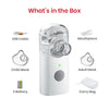 Portable Mesh Nebulizer for Home & Travel Use