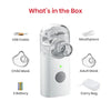 Portable Mesh Nebulizer for Home & Travel Use