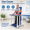 metal standing frame use cases for post-stroke rehabilitation, neurological conditions, muscle strengthening and supported standing therapy