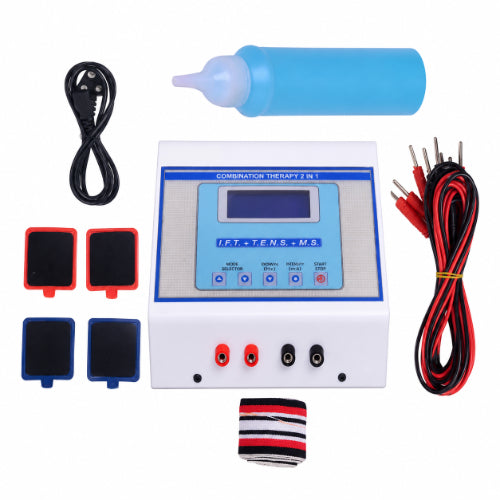 mini lcd combo ift ms tens machine with 125 programs and accessories