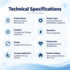 motorized electric mini exerciser technical specifications for assisted arm and leg exercise, occupational therapy, rehabilitation and home use