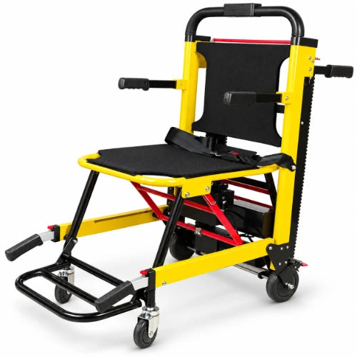 motorized stair climbing wheelchair use cases for home stair transfers, multi-level buildings, care facilities and supervised patient mobility