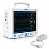 multiparameter patient monitor with 12.1 inch tft display and etco2 module for ecg, nibp, spo2, respiration and temperature monitoring