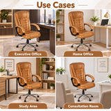 octavia series ergonomic leather office chair use cases for executive office, home office, study area and consultation room seating