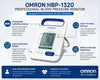 Omron HBP-1320 professional monitor features including carrying handle, illuminated display and robust design