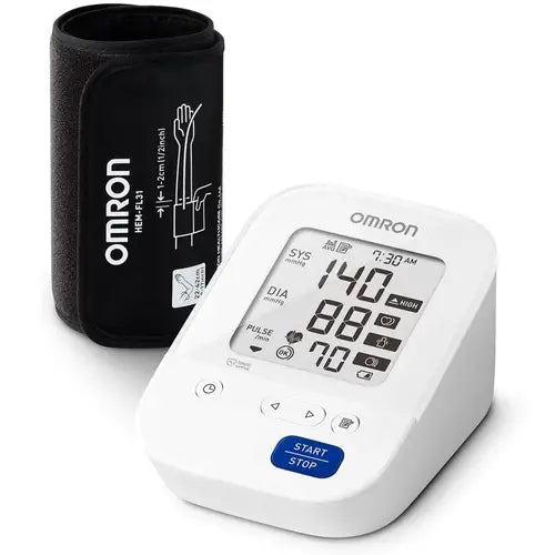 Omron HEM-7156 blood pressure monitor with IntelliWrap upper arm cuff
