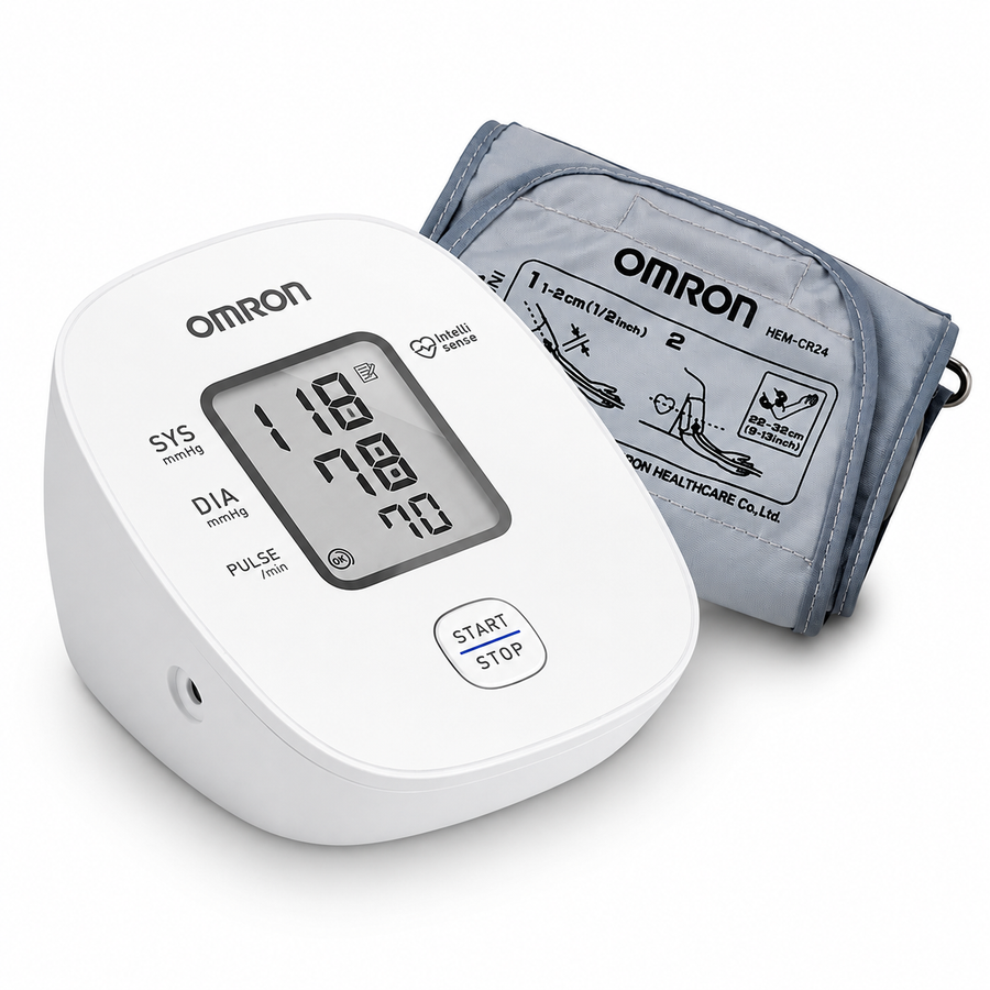 omron 7121J BP monitor with hypertension Indicator | digital BP machine